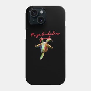 Psychodelic goat Phone Case