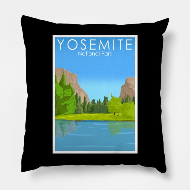 Yosemite Pillow by Omega Art