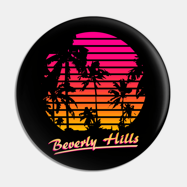 Beverly Hills Pin by Nerd_art