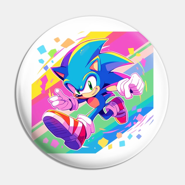 sonic Pin by weirdesigns