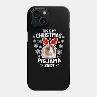 GUINEA PIG CHRISTMAS PAJAMA FOR WOMEN AND MEN Phone Case