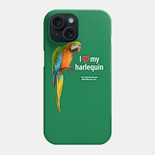 CB Harlequin Macaw Phone Case