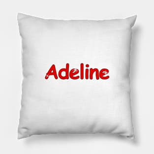 Adeline name. Personalized gift for birthday your friend. Pillow