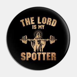 The Lord Is My Spotter Pin