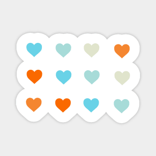 Hearts Magnet