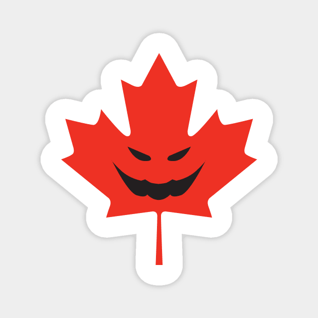 Canadian Leaf Magnet by Wickedcartoons