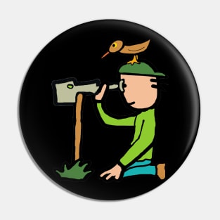 Birdwatching Pin