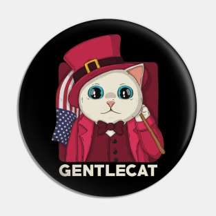 The American Gentlecat Pin