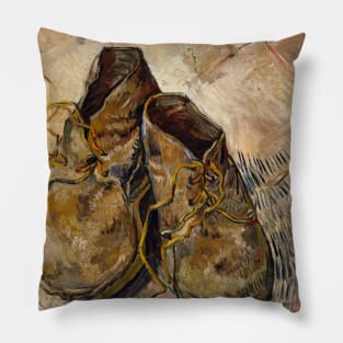 Van Gogh’s Shoes: 1888 | Art By Van Gogh Pillow