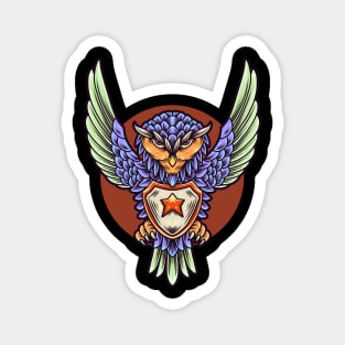 chibi owl guardian Magnet