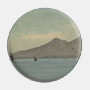 Vesuvius by Albert Bierstadt Pin