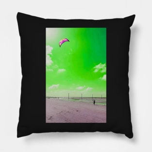 Beach Kiting No. 4 Pillow