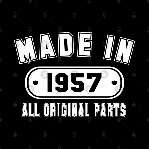 Made In 1957 All Original Parts by PeppermintClover