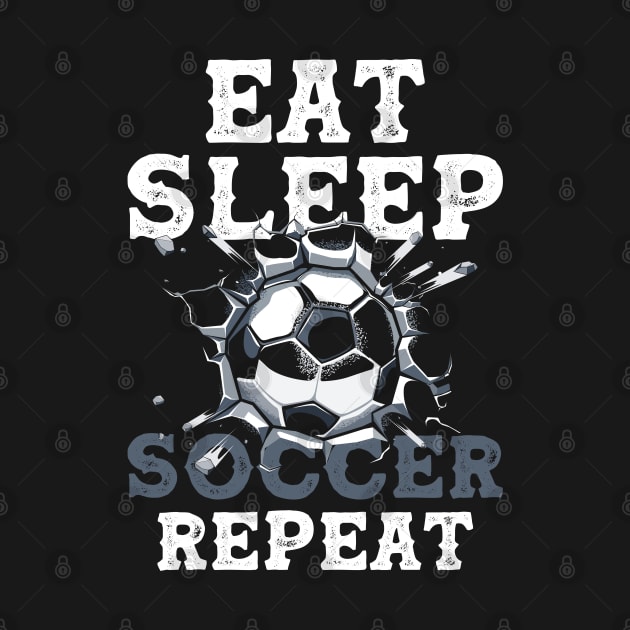 Eat Sleep Soccer by Cooldruck