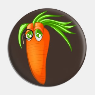 Fancy Smug Carrot Pin