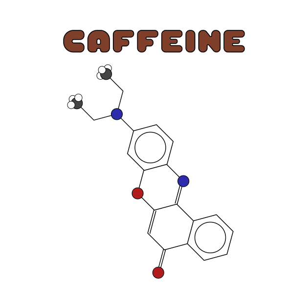 Caffeine Molecule by SandroAbate