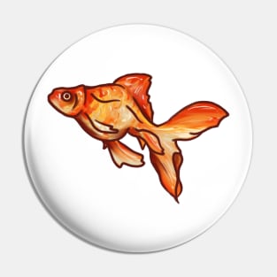 Goldfish Pin