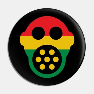 rasta mask Pin