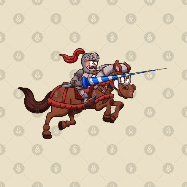 Jousting Knight by TheMaskedTooner