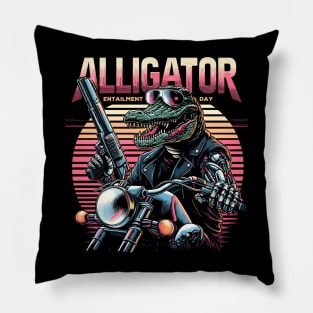 Alligator Pillow