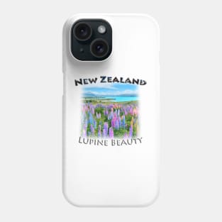 New Zealand - Lupine Beauty Phone Case
