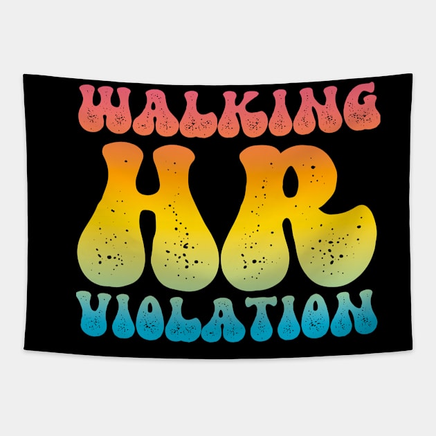 Walking HR Violation Tapestry by Xtian Dela ✅