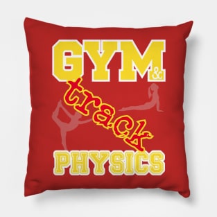 gym & track Fitnes Womans Pillow