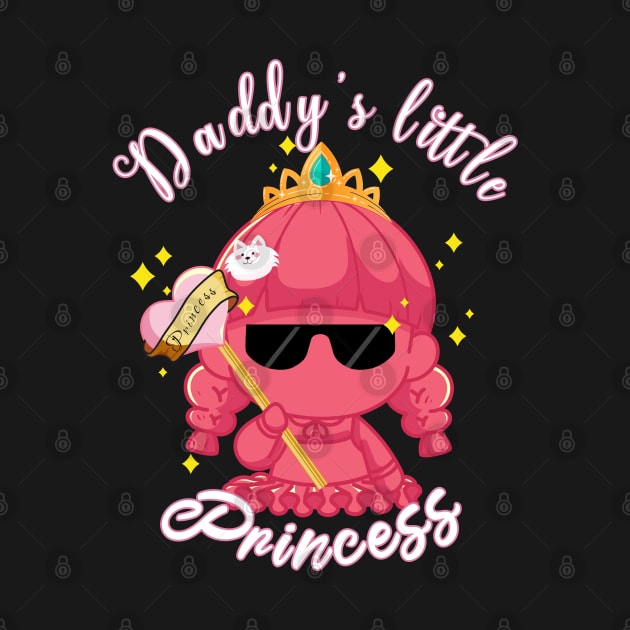 Daddy's little sassy princess by Catmaleon Design