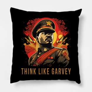 Think Like Garvey, Marcus Garvey Pillow