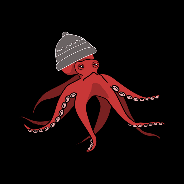 Hipster Octopus by DANPUBLIC