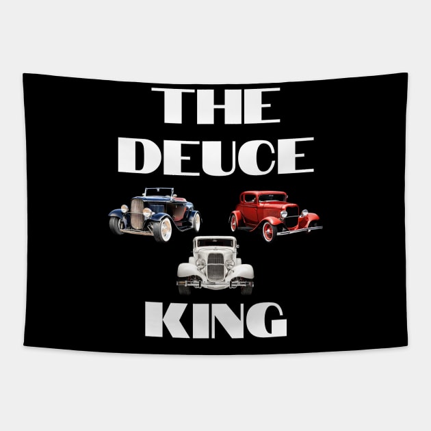 The Deuce King Tapestry by Doodle and Things