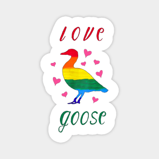 Love Goose Magnet