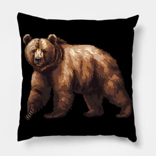 Pixel Bear Pillow