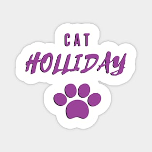 Copy of Cat holiday gift t shirt design Magnet