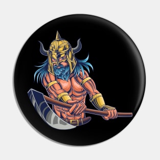 Viking warrior ready for war Pin