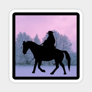 Horse and Rider Magnet