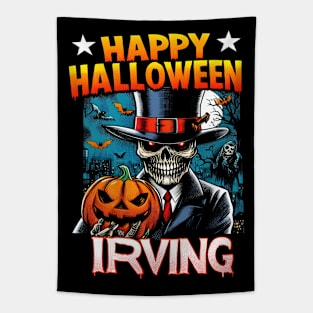 Irving Halloween Tapestry