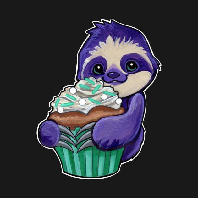 Cupcake sloth by BiancaRomanStumpff