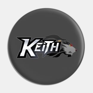 Keith (Black Version) Pin