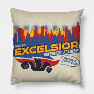 Excelsior Superhero Academy Pillow