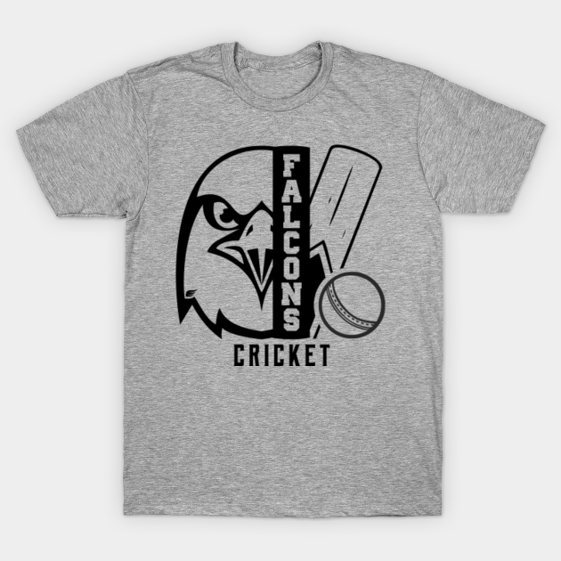 Discover Falcons Cricket Sport - White - T-Shirt