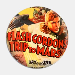 Classic Flash Gordon Serial - Trip to Mars Pin