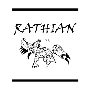 Black Rathian Stile T-Shirt
