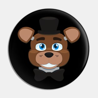 Freddy Fan Design Pin