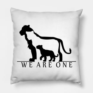 Lion Family Pillow