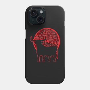 Toro de Polynesia Phone Case