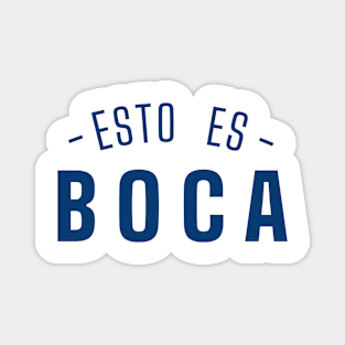 Esto es Boca - BLUE Magnet