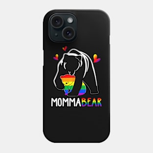 LGBT Mama Momma Bear Gay Pride Proud Mom Mother's Day Phone Case