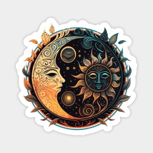 Sun and moon Magnet