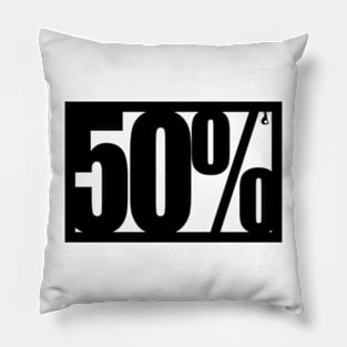 fifty% Pillow